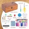 196 PCS Basic Sewing Kit Hand Sewing Supplies for Travel Home DIY